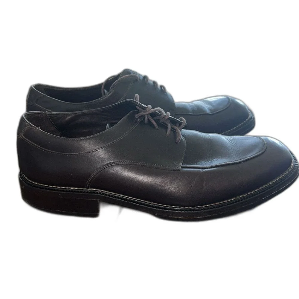 COLE HAAN Leather Shoes men’s Oxford dress lace up brown men’s size 10 D Office